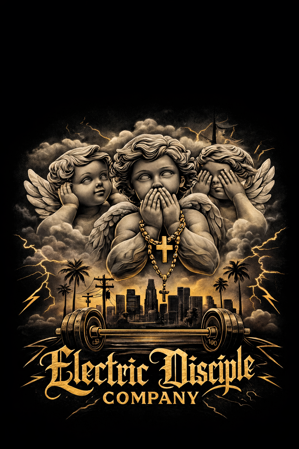 Cherubs n Iron Tee
