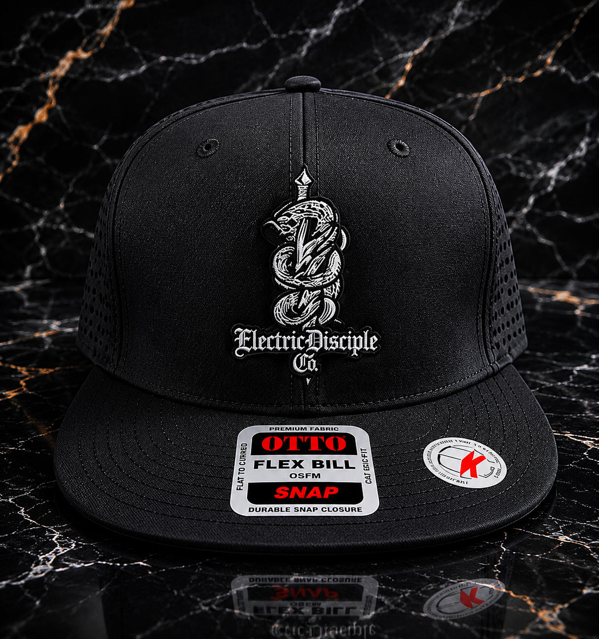 Serpent slayer snapback