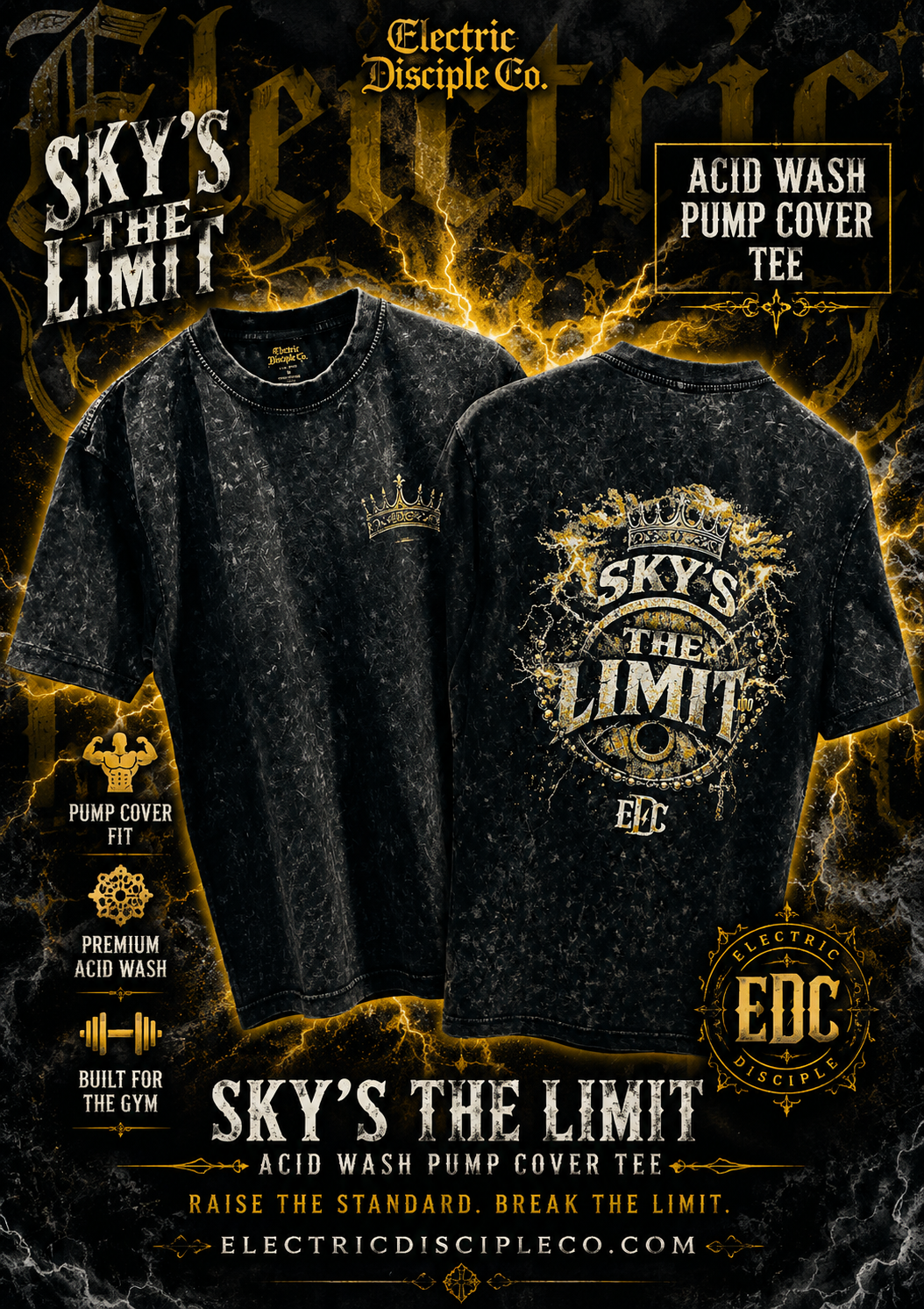 Sky’s The Limit Acid Wash Pump Cover