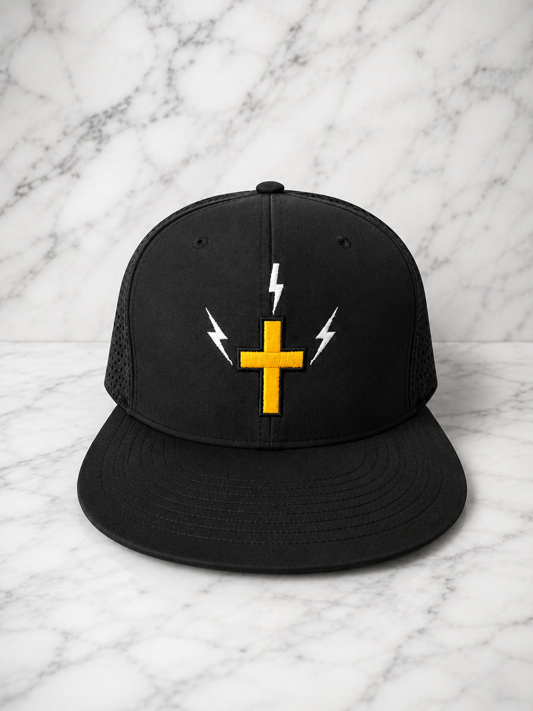 Chosen Few Otto Mesh cap Gold on black
