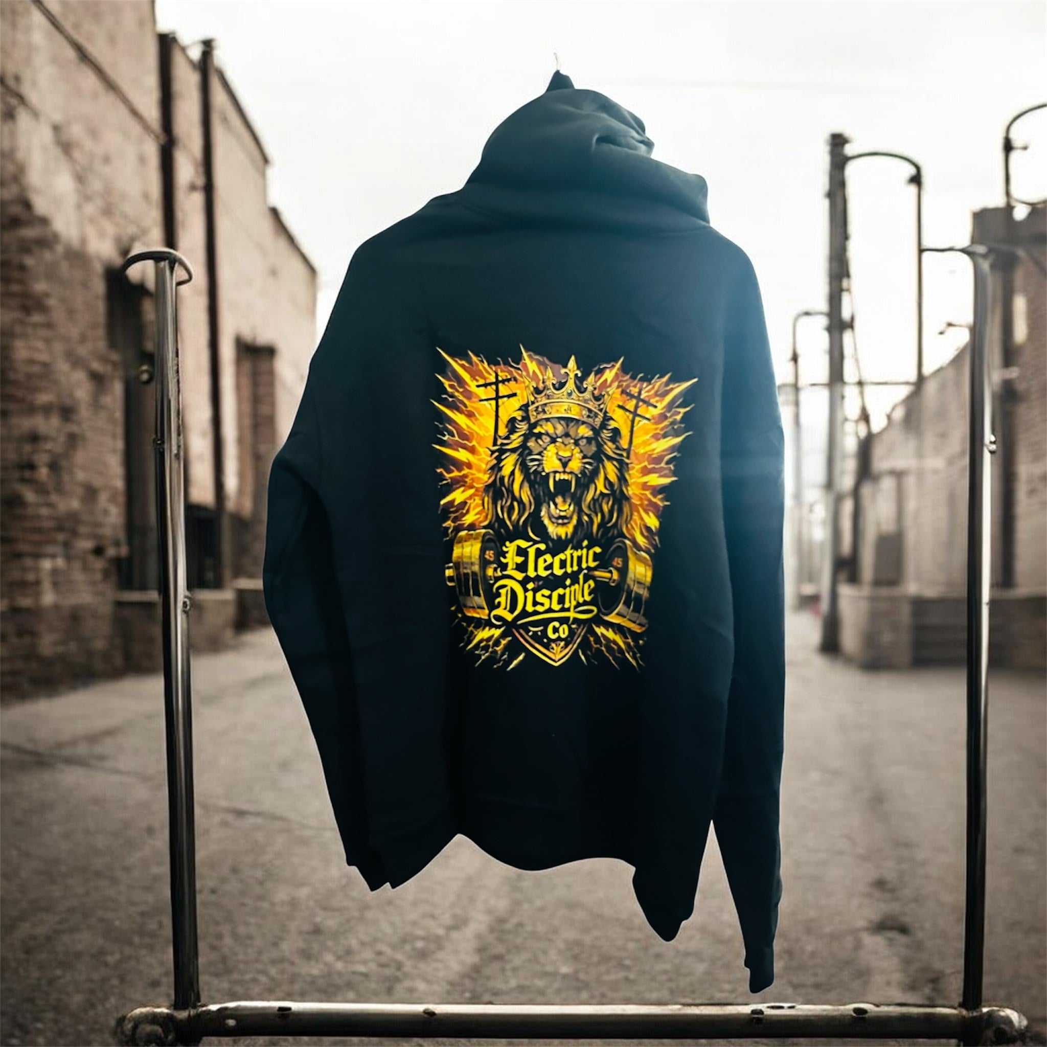 Crowned King Premium Hoodie