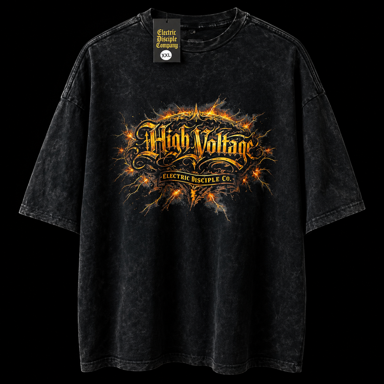 High Voltage Tee Acid Wash